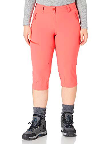 Schöffel Pantalones Cortos para Mujer. Rojo 40