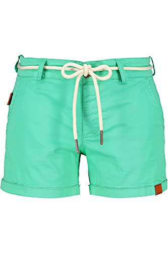 alife &amp; kickin JuleAK Pantalones Cortos, Verde Esmeralda