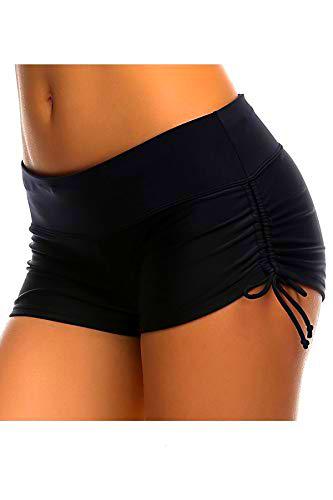 Angelsin Trfntg102484 Baador para Hombre, Negro, L para Mujer