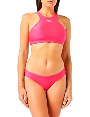 Speedo Bikini de 2 Piezas Volley Mujer, Rosa, 38 (ES 44)