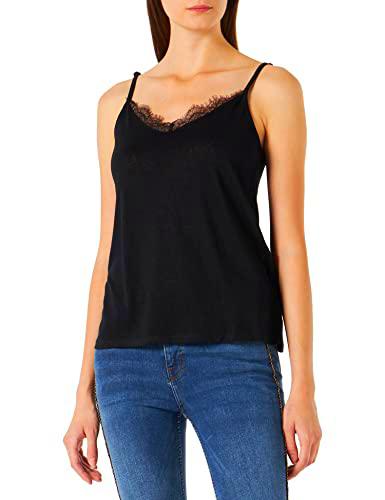 Springfield Top Lencera para Mujer, Negro, XL