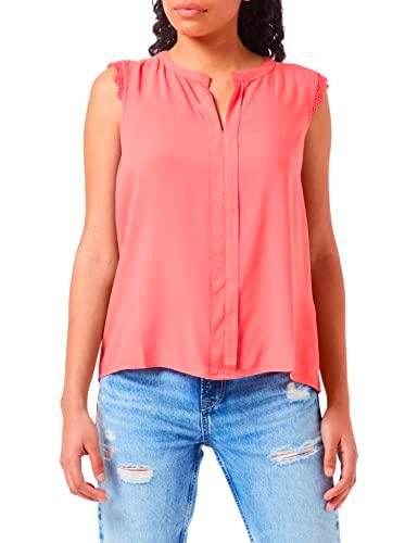 Only Onlkimmi S/L Top Wvn Noos Camiseta, Rosa (Tea Rose)