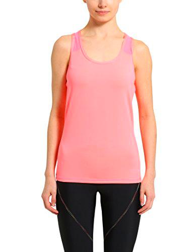 Ultrasport Adria Top de Fitness, Mujer, Rosa, M