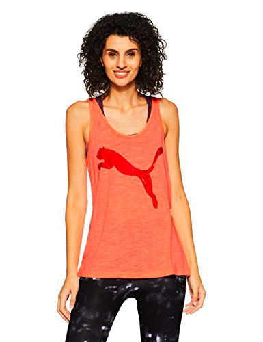 PUMA Essential Dri-Release Tank Top, Mujer, Naranja, XL