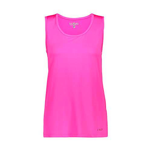 CMP Top Stretch Jersey, Mujer, Bouganville, 46