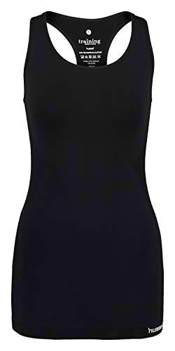 hummel Sue Seamless Top, Mujer, Negro, 2XL