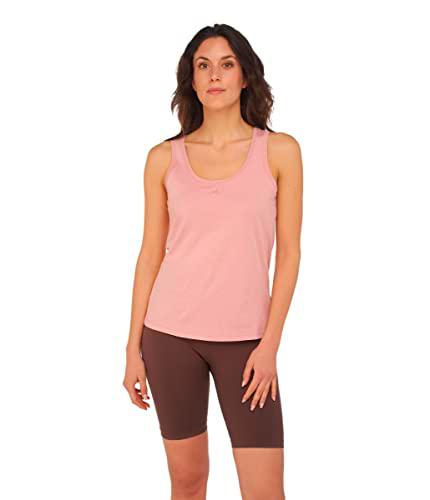 Heart And Soul Liv Tank Top Yoga Shirt, Rosa, M para Mujer