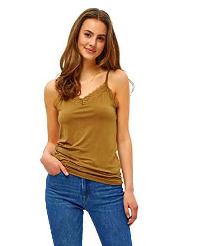 Peppercorn Rosalinda Top 2, Camiseta Mujer, Marrón (Ermine Brown), M