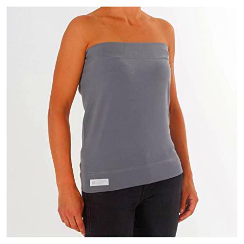 CANDIDE 734440 bondig wickel Top gris Talla:L/XL