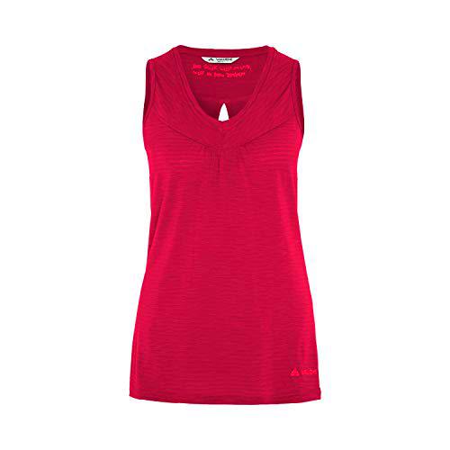 VAUDE Skomer Top, Mujer, Rojo carmesí, 34