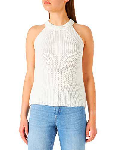 s.Oliver Top Camiseta sin Mangas, Crudo, 46 para Mujer