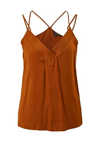 Comma Top Camisa Cami, 8757 Canela, 46 para Mujer