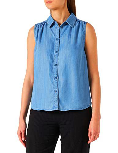 Part Two PolinePW TO Top Relaxed fit, Light Blue Denim