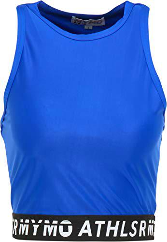 myMo ATHLSR Top, Azul, XL para Mujer