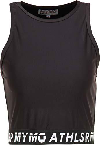 myMo ATHLSR Top, Negro, XL para Mujer