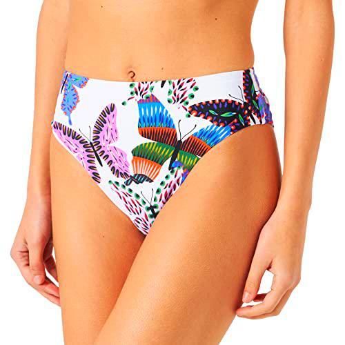 Desigual Biki_Alana I Bikini, Blanco, XS para Mujer