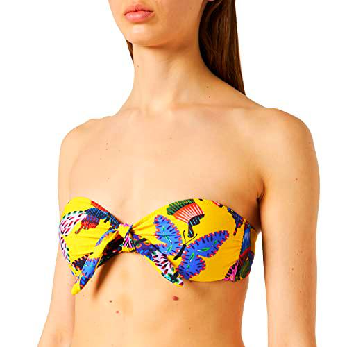 Desigual Biki_Alana II Bikini, Amarillo, M para Mujer