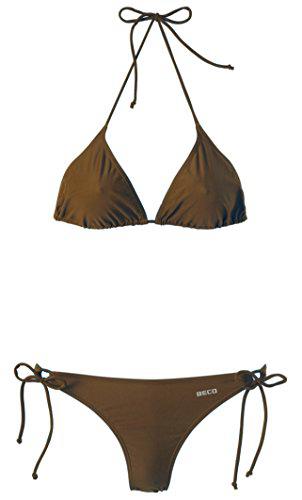 Beco Mujer Triángulo Bikini de Basics Marrón marrón Talla:38 [DE 36]