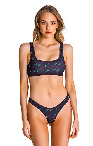 Gianni Kavanagh Black Sydney Bikini, L Women's