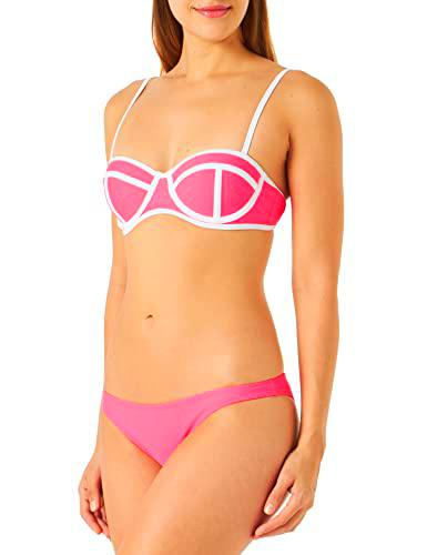 Yshey Brigitte, Conjuntos de bikini para Mujer, Rosa (Coral Rachel), 36