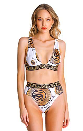 Gianni Kavanagh White Beirut Bikini, M Women's