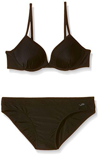 Susa Push-Up Bikini mit Bügel, Negro (Black 179), 38A para Mujer