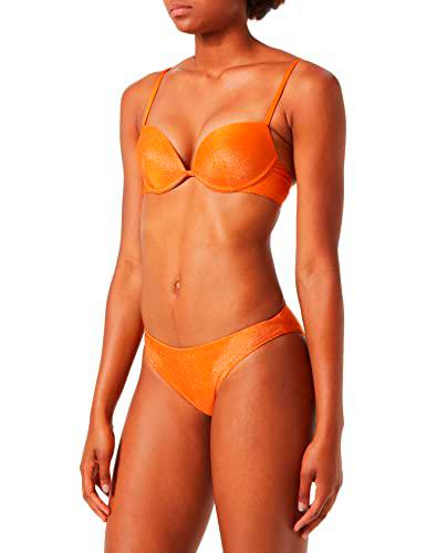 Emporio Armani Swimwear Push-up Multifunction &amp; Brief Bikini Lurex Textured Yarn Juego Biquini