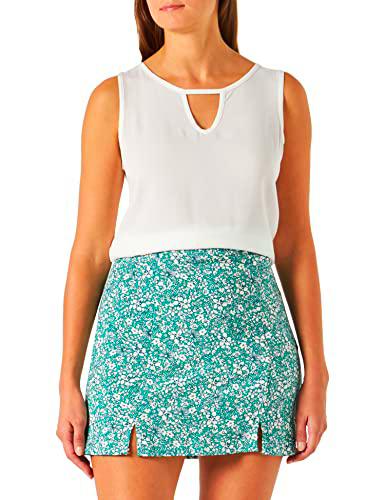 Springfield Falda Corta para Mujer, Verde, 38