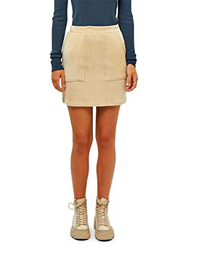 Desires Britt Skirt, Falda para Mujer, Beige (9014 OYSTER GRAY), XL