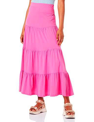 Only Onlmay Maxi Falda Jrs, Rosa (Super), 36 para Mujer