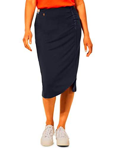 Street One A361096 Falda Midi, Azul Oscuro, 40W para Mujer