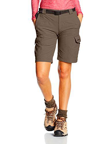 Trango Burley SN Pantalones Cortos, Mujer, Marrón Bungee, L