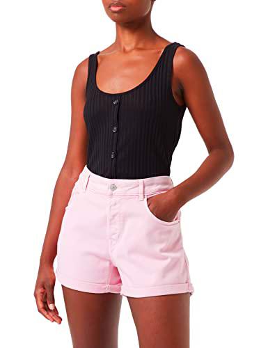 Replay Anyta Pantalones cortos para Mujer, Rosa (664 Soft Pink), 31