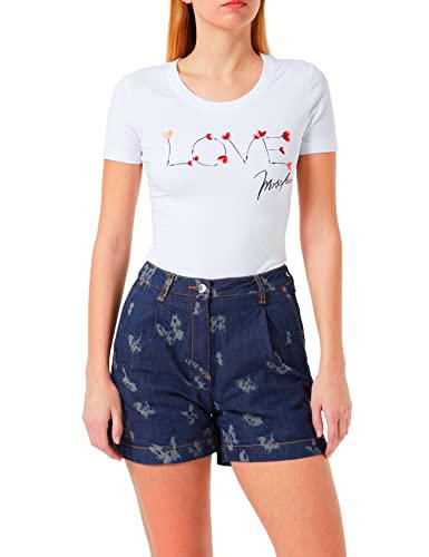 Love Moschino Denim Short Shorts de Mezclilla, ENZIMIX15ADRITT