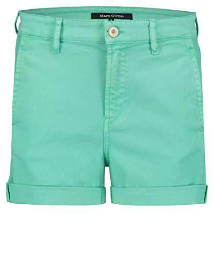 Marc O'Polo 9.04942E+11 Pantalones Cortos, Verde (Green Aqua 439)