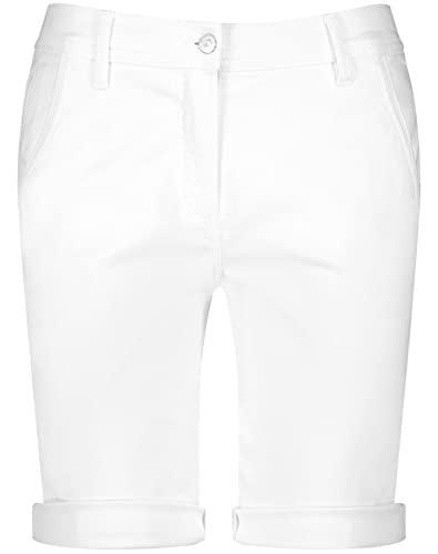 Gerry Weber Edition Corto Pantalón de Vestir, Blanco/Blanco