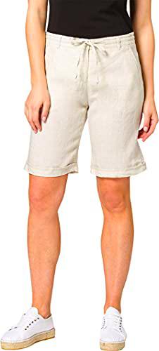 BRAX Style Mel S-Bermudas de Lino Pantalones Cortos