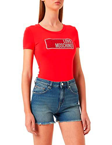 Love Moschino 5 Pockets Shorts de Mezclilla, ZZSW1240