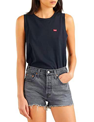 Levi's Dara Tank Top Mujer Caviar (Negro) M -