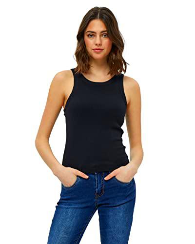 Desires Dareen Organic Tank Top, Camiseta De Tirantes Orgánica Mujer