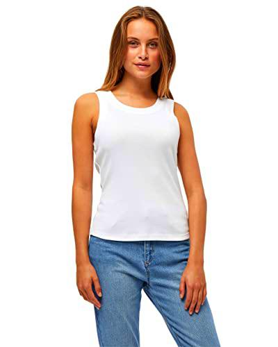 Peppercorn Dharma Gots Top para Mujer, Blanco (White), L