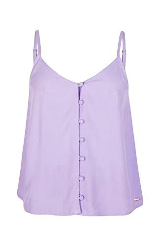 O'NEILL Tiare Woven Tank Top Camiseta, Mujer, 14513 Purple Rose, Regular