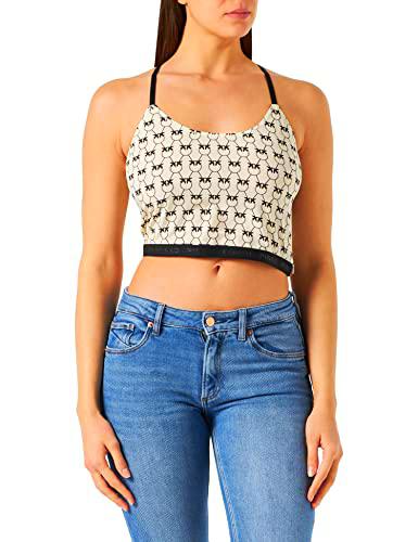 Pinko Harbour Top Georgette Stretch Chaleco de Moda