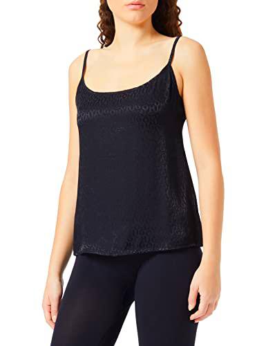 HUGO SATINOIR_Top Ropa DE Noche_Chaleco, Black1, XXL De Las Mujeres