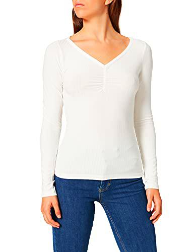 HUGO Nebriana Top, Natural102, XS para Mujer