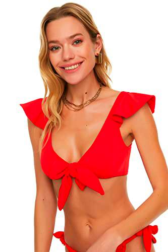 Trendyol Parte Superior de Bikini con Detalles Top