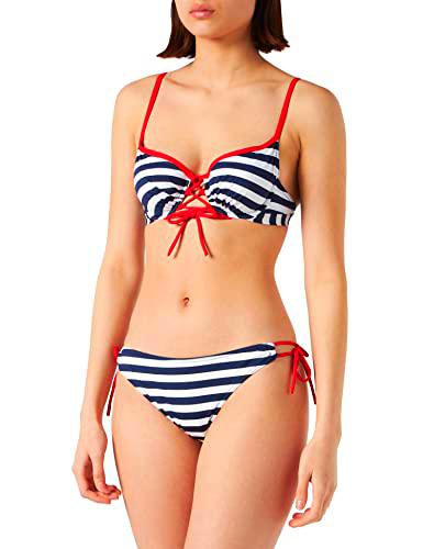 Haute pression R8054C Conjuntos de Bikini, Marin, 48 para Mujer