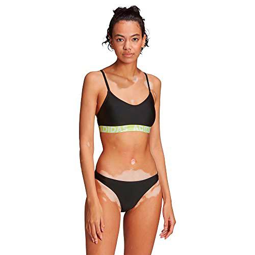 adidas BW BIK Swimsuit, Women's, Black/Pulse Lime, 46