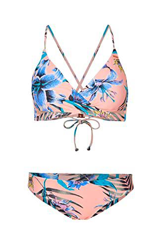 O'NEILL BAAY-MAOI Fixed Set Bikini, Mujer, 32513 Tropical Nights, Regular