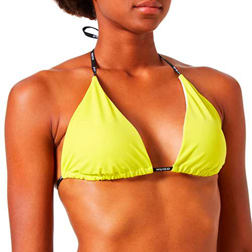 HUGO Triangle Pure Bikini TOPTRIANGLE, Negro1, M para Mujer